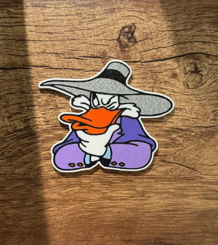 Darkwing Duck Magnet (multi-color)(8x3mm magnets)   