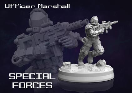 Officer Marshall - Special Forces - Pioneer Collection