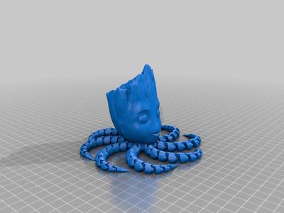 Groot articulated - Grootopus