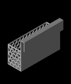 Cable holder for IKEA KNAGGLIG