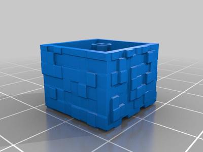 Creeper keycap (longer stem remix)