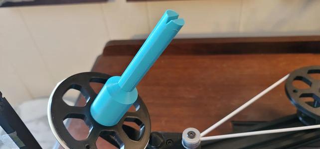 Smaller diameter spool rod   