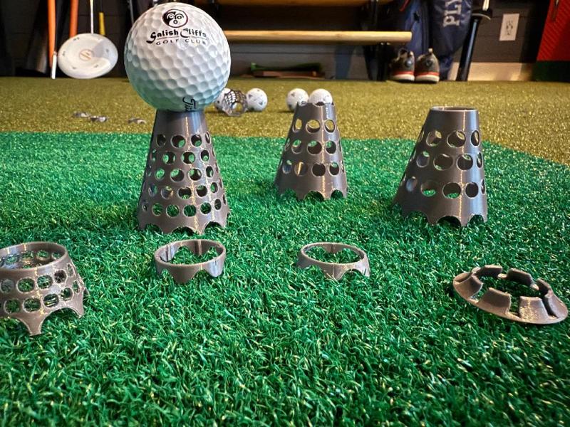 Sim Golf Tee--Driver #2   