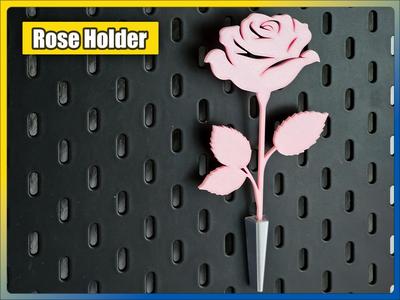 Rose Holder for IKEA Skadis