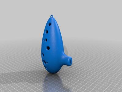ocarina with lanyard loop