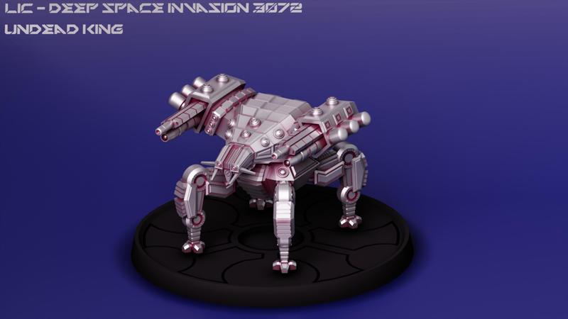LIC - Undead King 90 ton assault mech