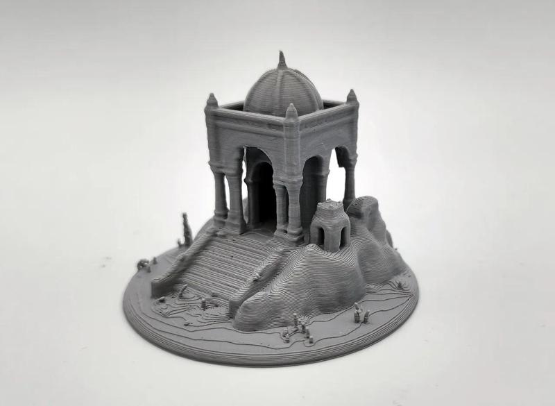Desert Temple Miniature   
