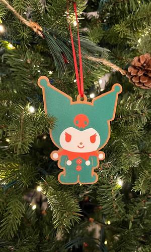 Kuromi Christmas Ornament