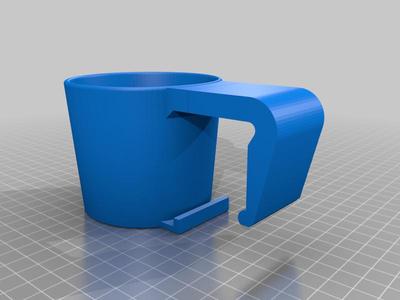 Cupholder with Elongated Handle