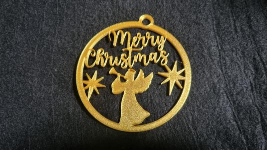 Christmas Angel hanging ornament tree