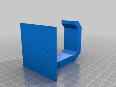 Under Desk Mountable Headset Hanger
