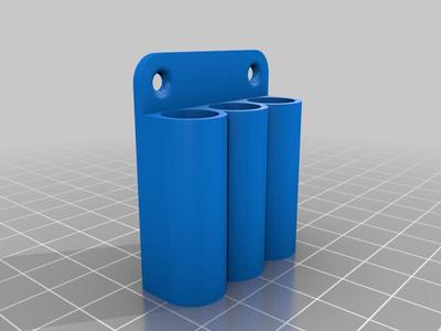 Triple Pen Holder Wall Mount