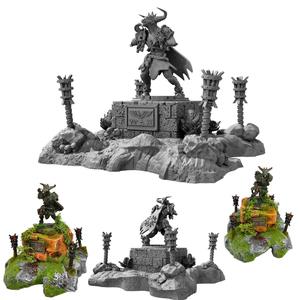Ruined Minotaur Statue Scatter Tabletop Terrain
