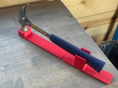 Gridfinity Estwing Hammer Holder