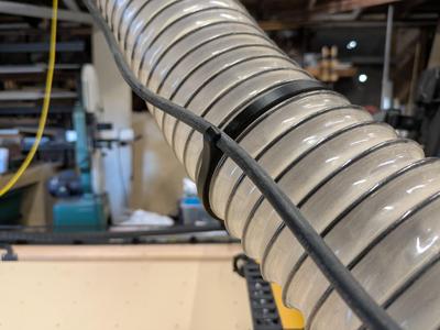 Cord Clip for 4" (100mm) Dust Hose