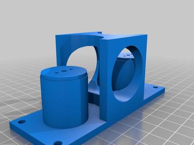 Prototype Mega XL flywheel cage mk4