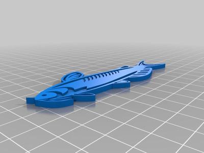 Catfish Keychain