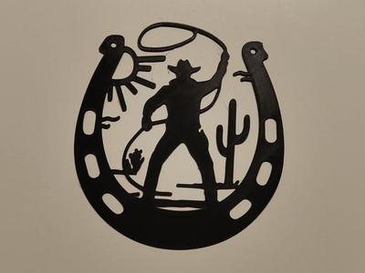cowboy wall art
