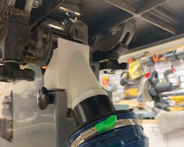Delta 28-203 Bandsaw Dust Port (expanded)