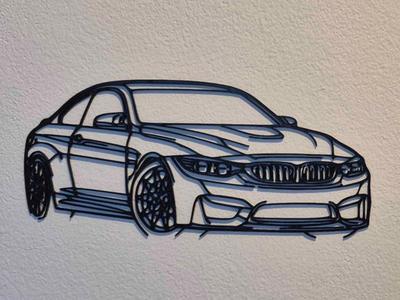 BMW M4 F82 Wall Art