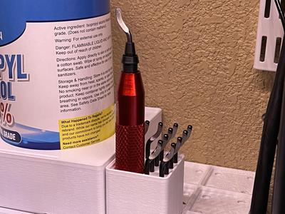 Gridfinity Deburring Tool Holder