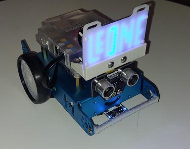 Mbot solleva display Matrix
