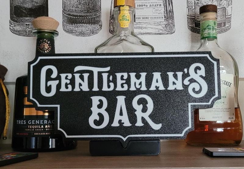 Gentlemen's Bar Lightbox