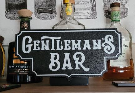 Gentlemen's Bar Lightbox
