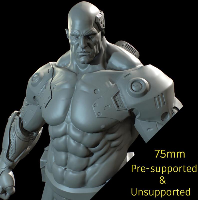 Mecha Muscle V2 75mm