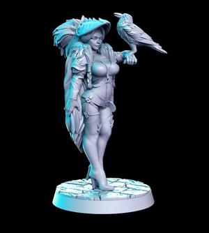Kalimani (Amazon Raven Assassin) - 32mm - DnD