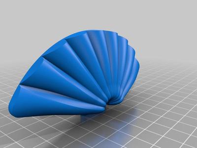 Napkin Holder - functional shell decoration assembly