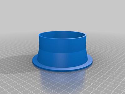 Dust Collector Fitting - 4in Inlet Flange