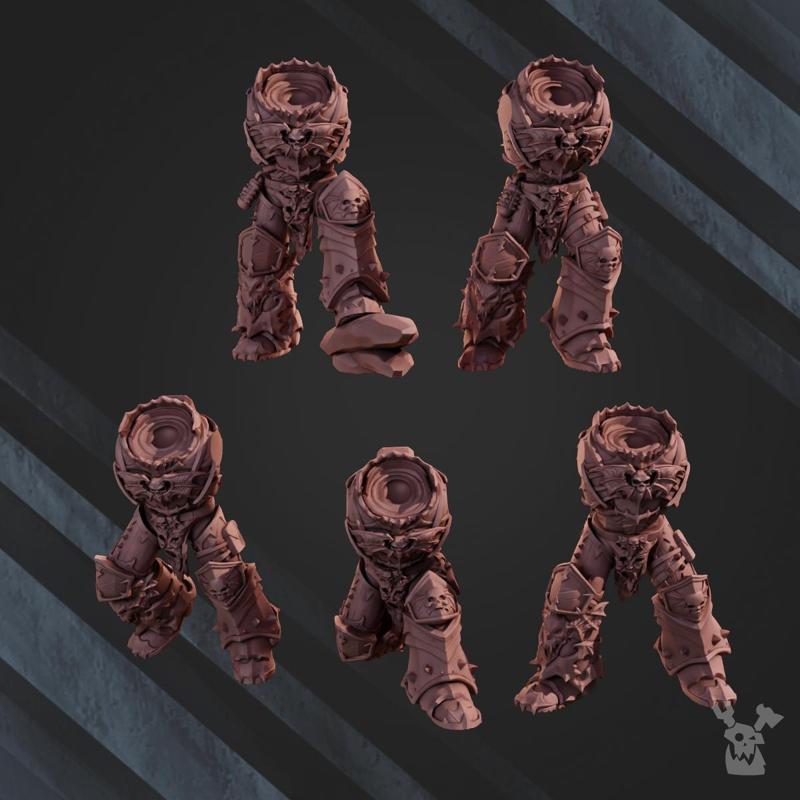 Nocturnal Bodies Set №2 x5