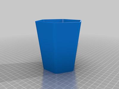 Hexagonal Pen Cup