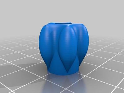 M5 Star Knob for Threaded Insert (remix) NO SUPPORTS!