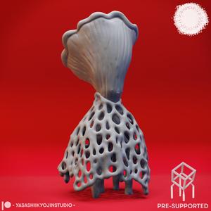 Veiled Myceloid - Book of Beasts - Tabletop Miniature (Pre-Supported)