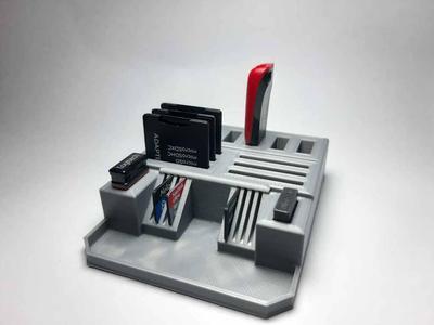 USB SD MicroSD card holder