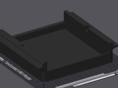 stackable tray with handles