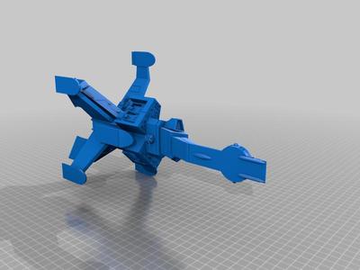 Star Fleet X Bomber added greebles and Dai X fighters