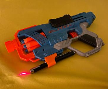 Laser Mount for Nerf 2.0 Elite Commander, CS-10