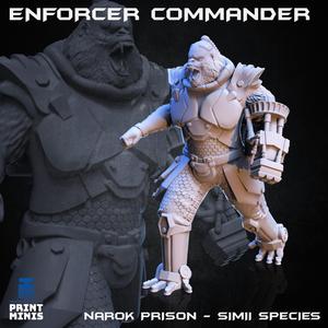 Enforcer Commander - Simii Species - Narok Prison Collection