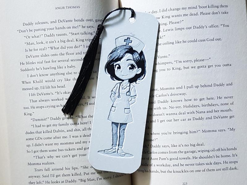 No AMS Needed! Nurse Bookmark, Hueforge