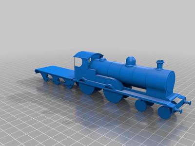 OO Scale LNWR 4-4-0