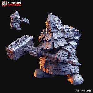 Dwarf Rune Guardian Golem C