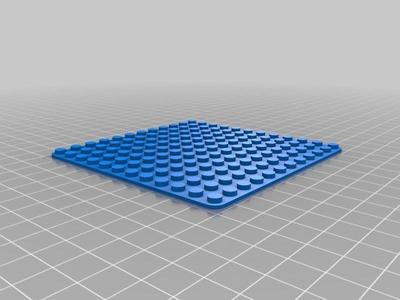 Lego baseplate 12x12