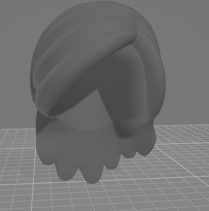 Lego Medium Hair With Fringe