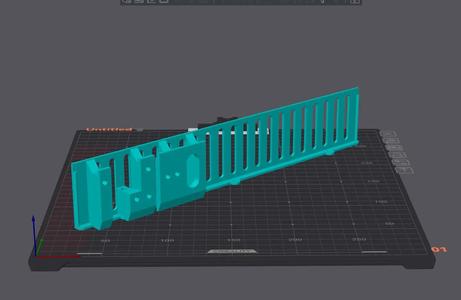 New Back Wall Filament Sensor for Two-part vent wall for CREALITY K1 MAX-LID RISER V3   