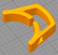 48mm Fork Brake Hose Guide