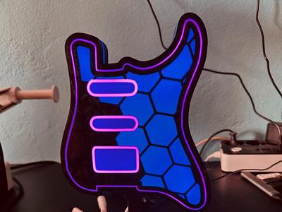 Light Box Elec Guitar 