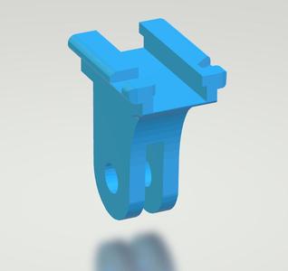 Cateye Ampp GoPro bracket - bike